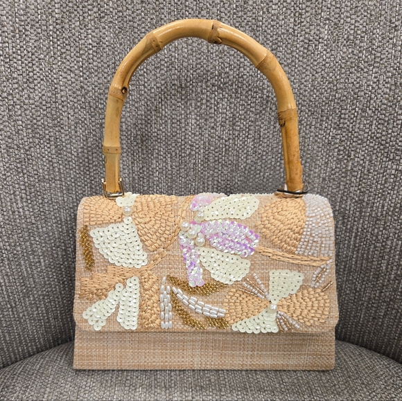 Viral Haute Hippie Embrodered Handbag - Picture 1 of 5